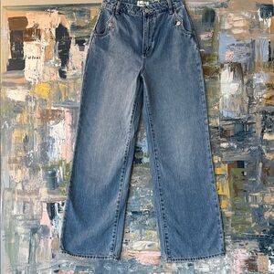ROLLA'S Blue Flare & Wide Leg Jeans